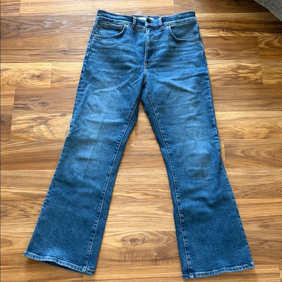 Madewell NWOT vintage crop flare jean - Picture 2 of 11